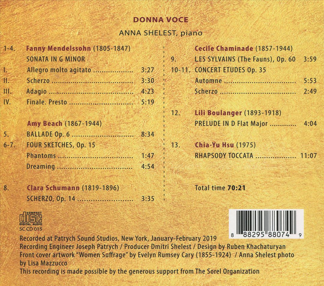 Donna Voce cover art
