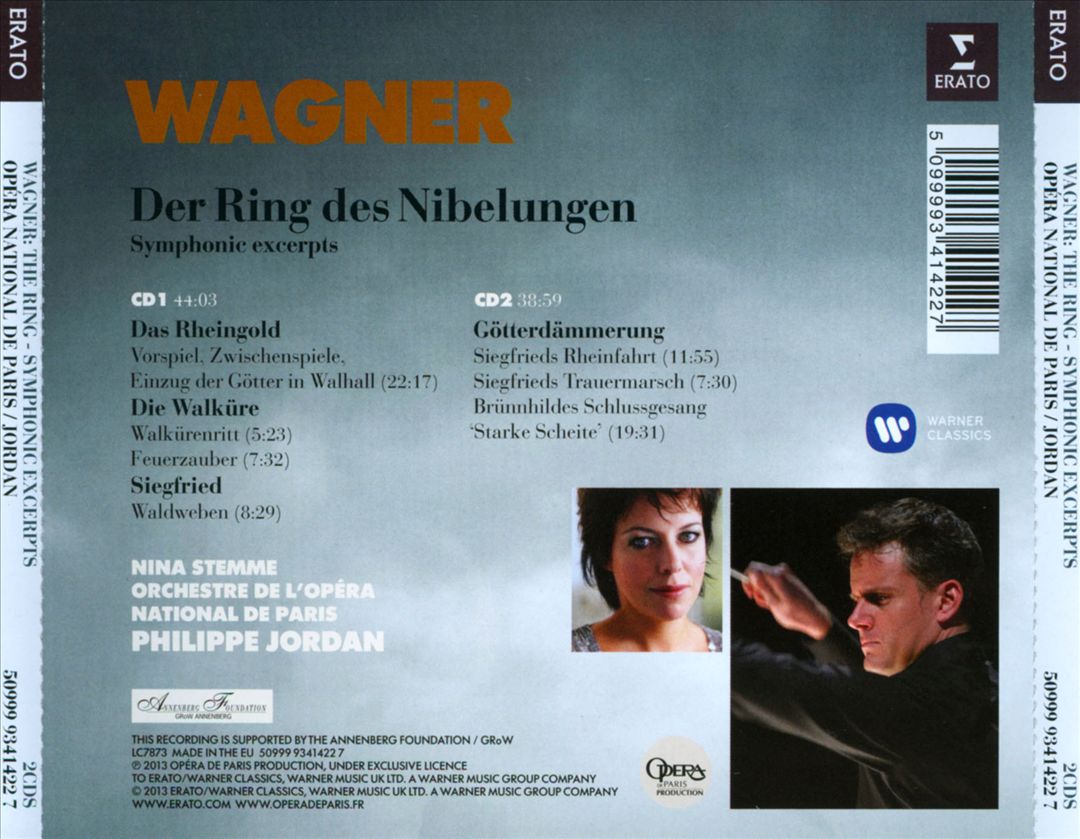 Wagner: The Ring - Symphonic Excerpts cover art