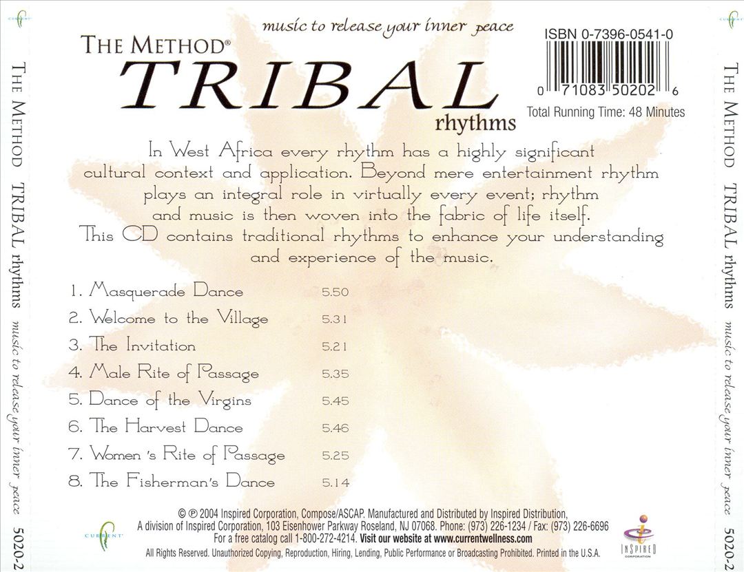 Method: Tribal Rhythms cover art