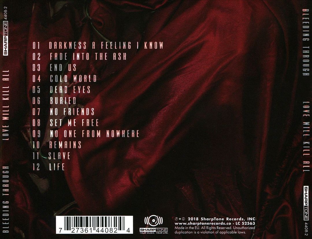 Love Will Kill All cover art