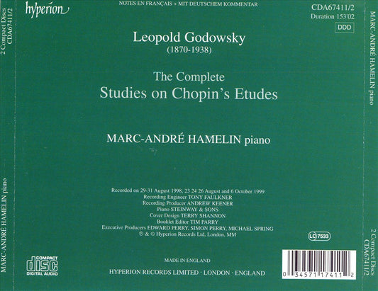 Godowsky: The Complete Studies on Chopin's Etudes cover art