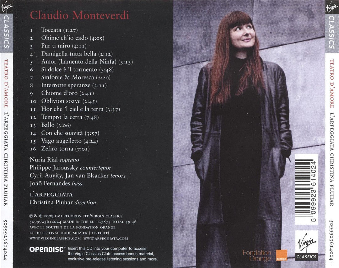 Monteverdi: Teatro d'Amore cover art