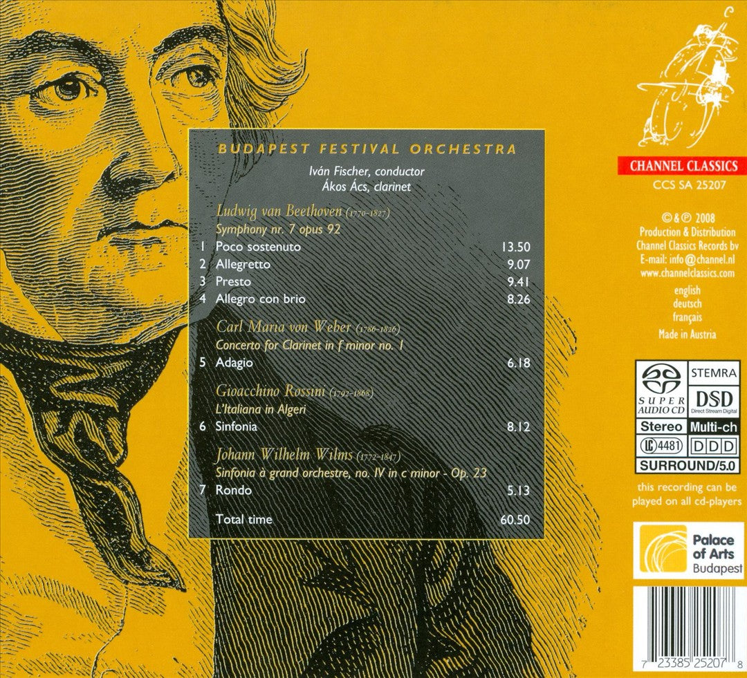 Beethoven: Symphony No. 7  cover art