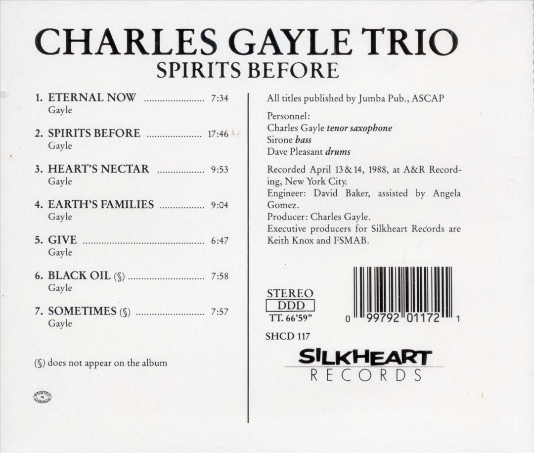 Spirits Before cover art