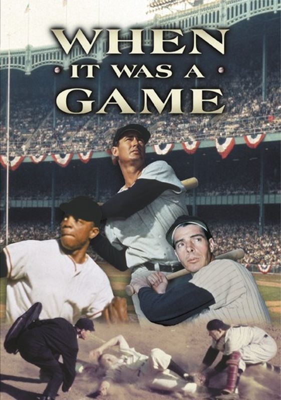 When It Was a Game cover art