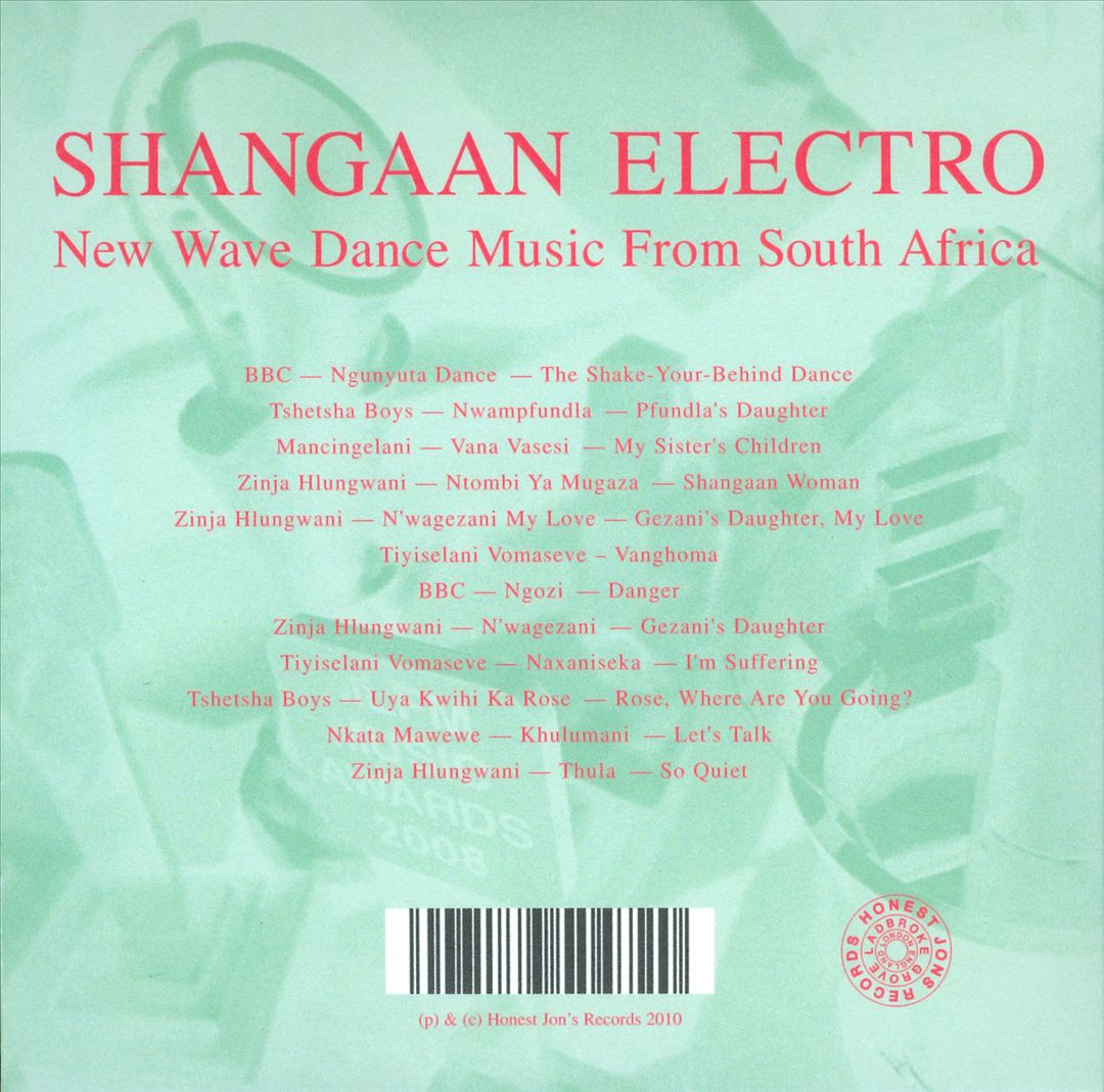 Shangaan Electro: New Wave Dance Music From South Africa cover art
