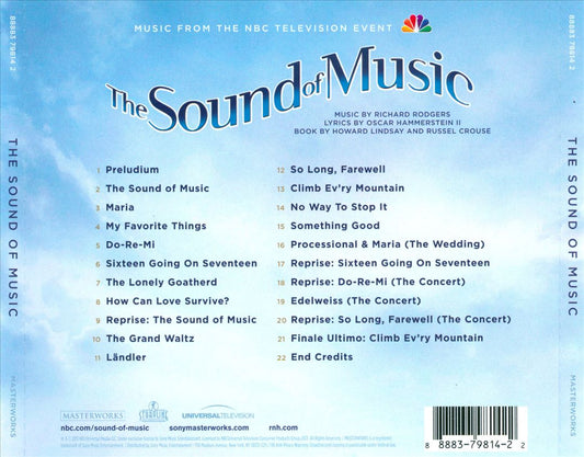 Sound of Music [2013 NBC Television Cast] cover art