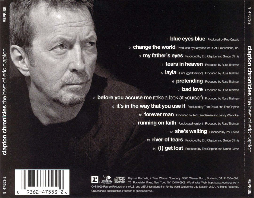 Clapton Chronicles: The Best of Eric Clapton cover art