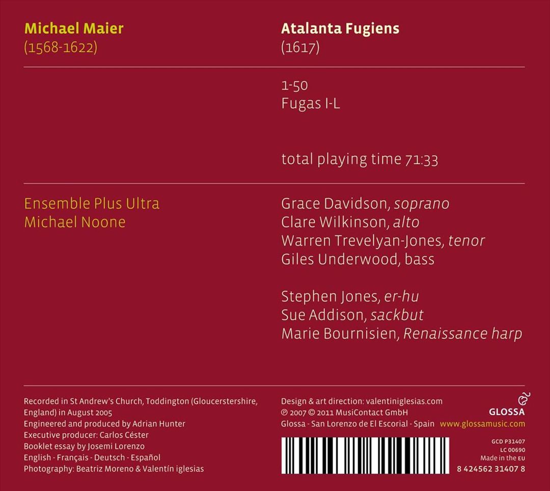 Michael Maier: Atalanta Fugiens cover art