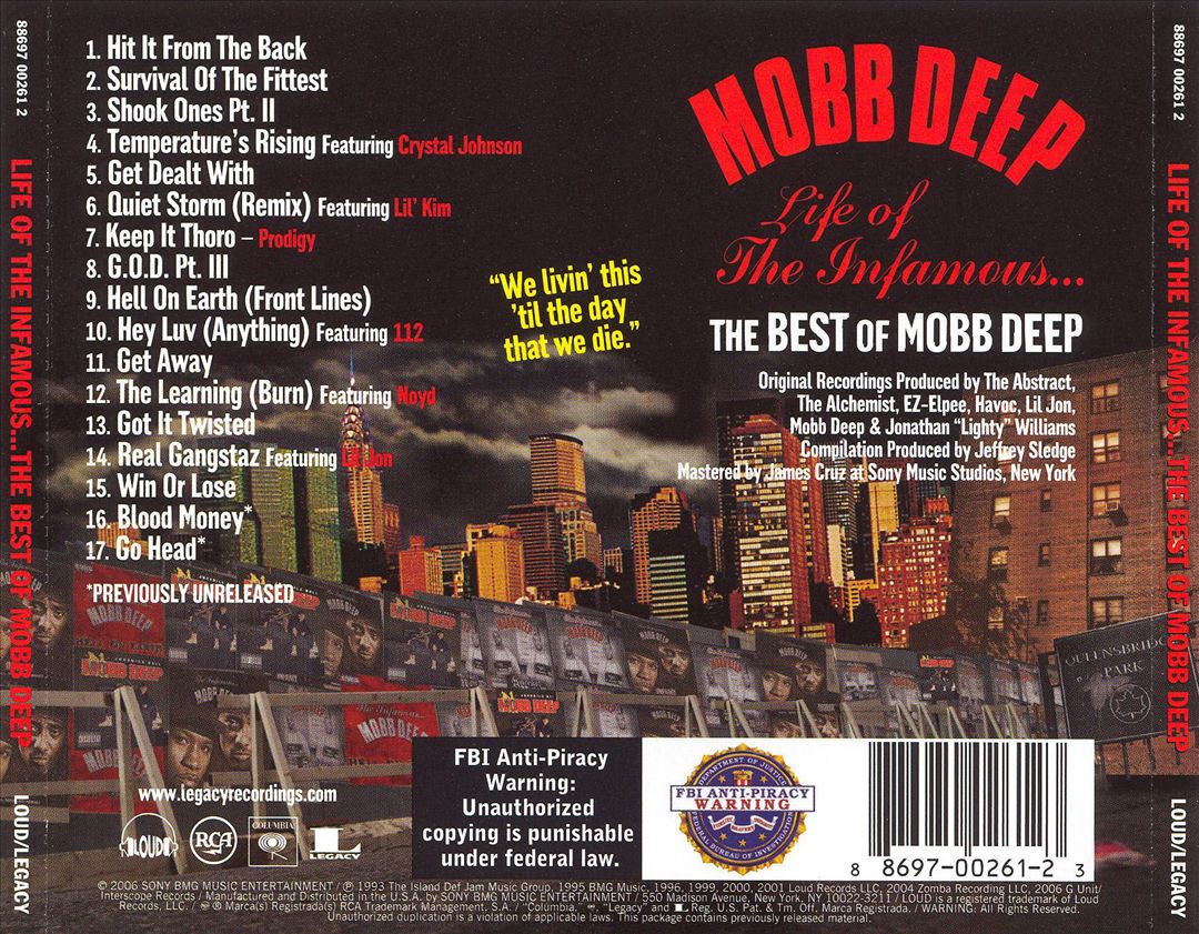 Life of the Infamous: The Best of Mobb Deep cover art
