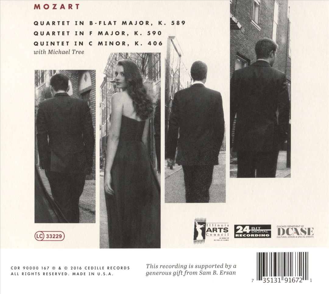 Tribute: Dover Quartet plays Mozart cover art