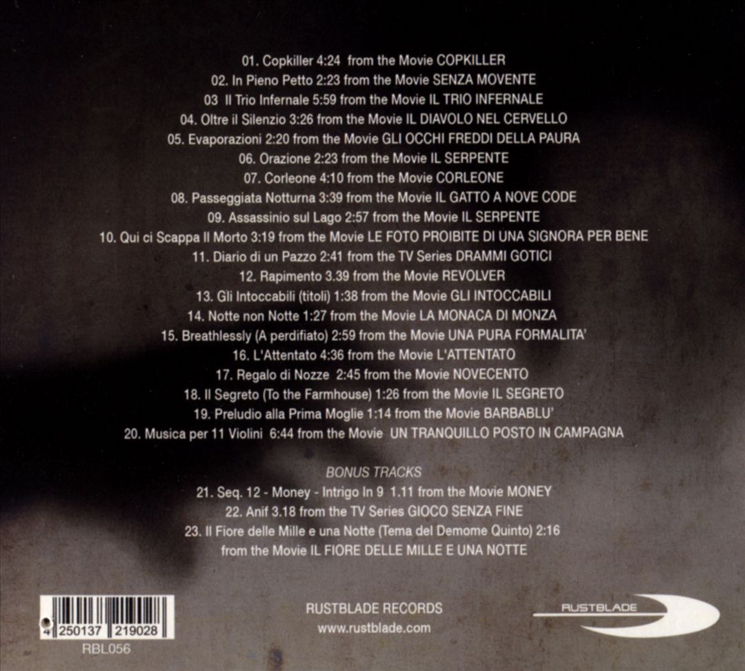 Paura: A Collection of Scary & Thrilling Soundtracks cover art