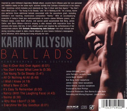 Ballads: Remembering John Coltrane cover art