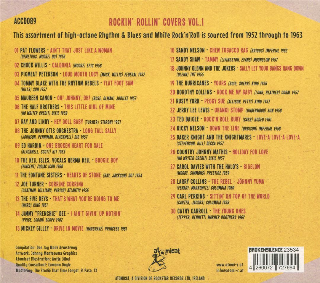 Rockin' Rollin' Covers 1 cover art