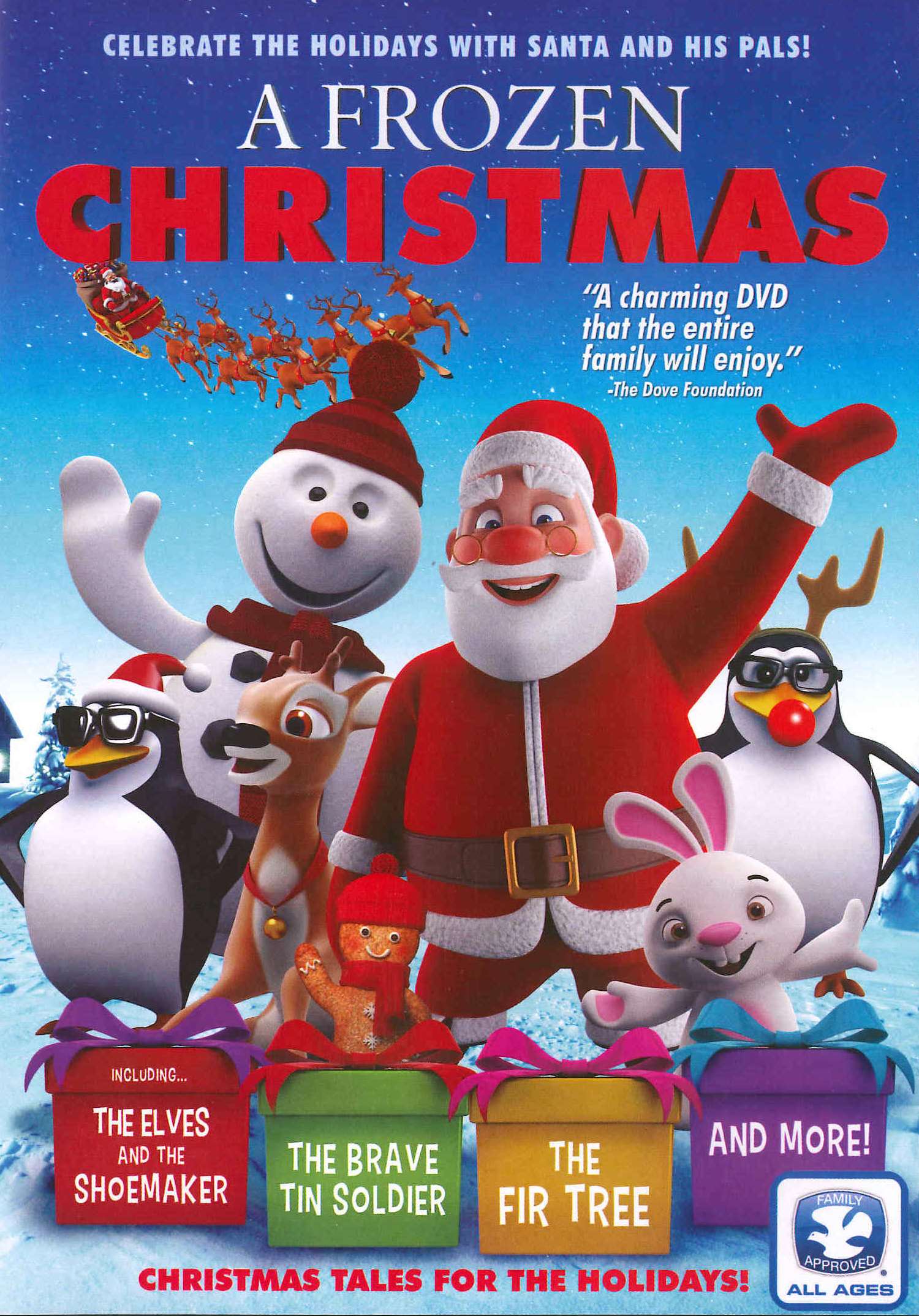 Frozen Christmas cover art
