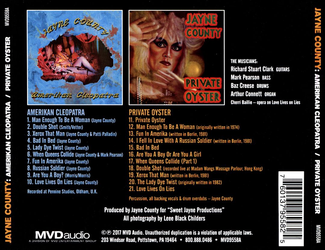 Amerikan Cleopatra/Private Oyster cover art