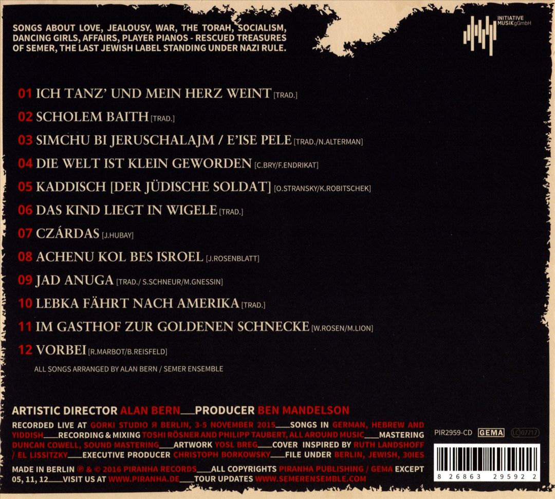 Rescued Treasure: Live at Gorki, Berlin cover art