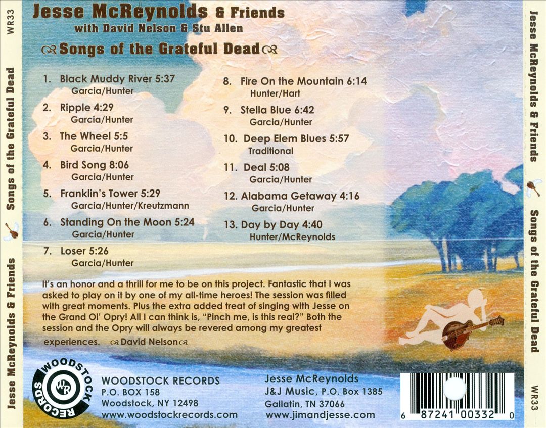 Songs of the Grateful Dead cover art