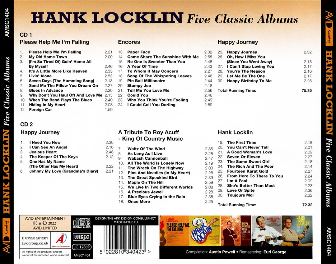 Please Help Me I'm Falling/Encores cover art