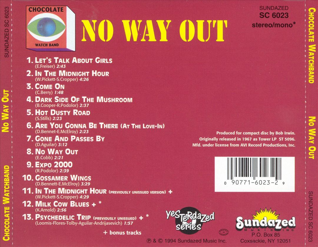 No Way Out cover art