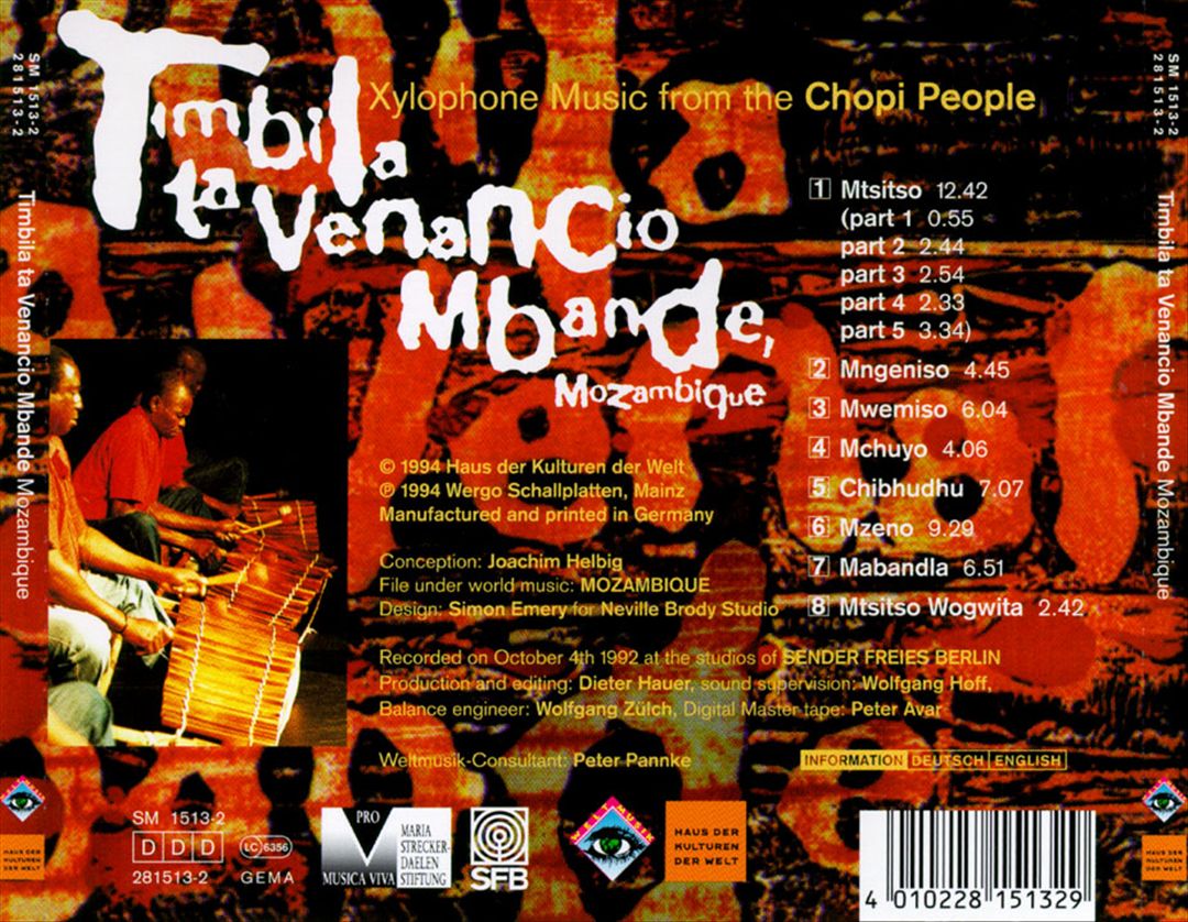 Venancio Mbande Mozambique cover art