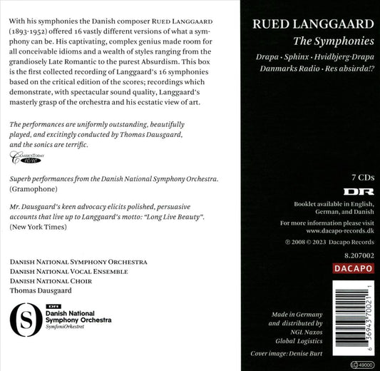 Rued Langgaard: The Symphonies (CD 1-4 of 7) cover art