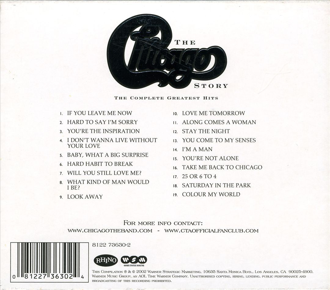 Chicago Story: The Complete Greatest Hits [Single Disc] cover art