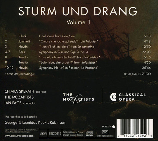 Sturm und Drang, Vol. 1 cover art