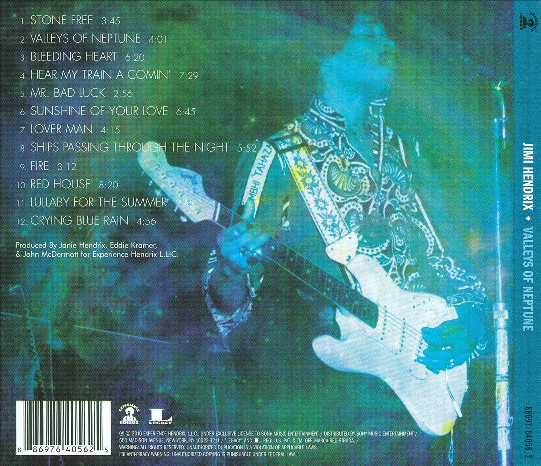 Valleys of Neptune cover art