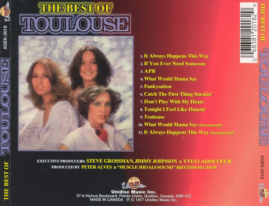 Best of Toulouse cover art