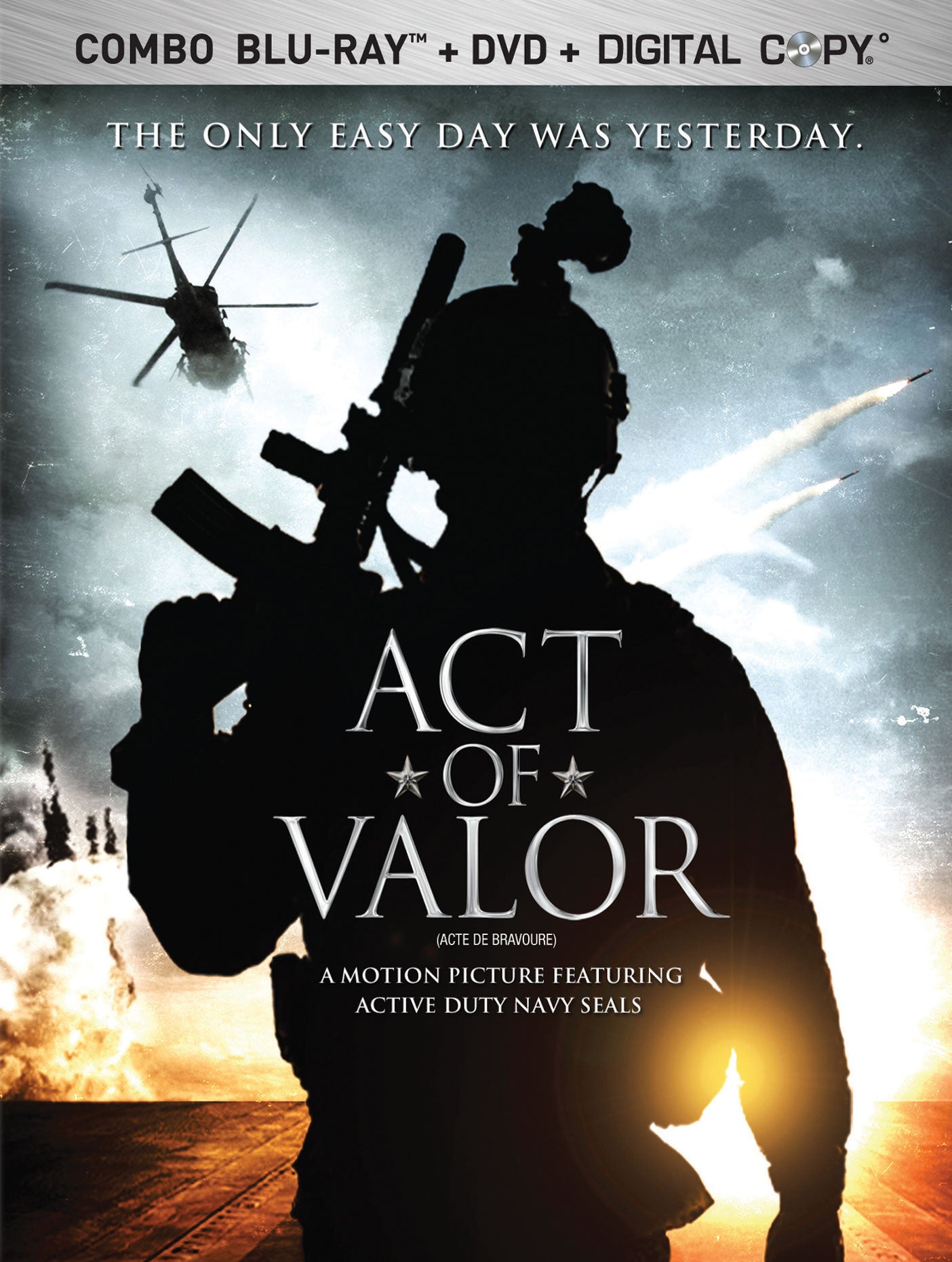 Act of Valor [Blu-ray/DVD] [Includes Digital Copy] cover art