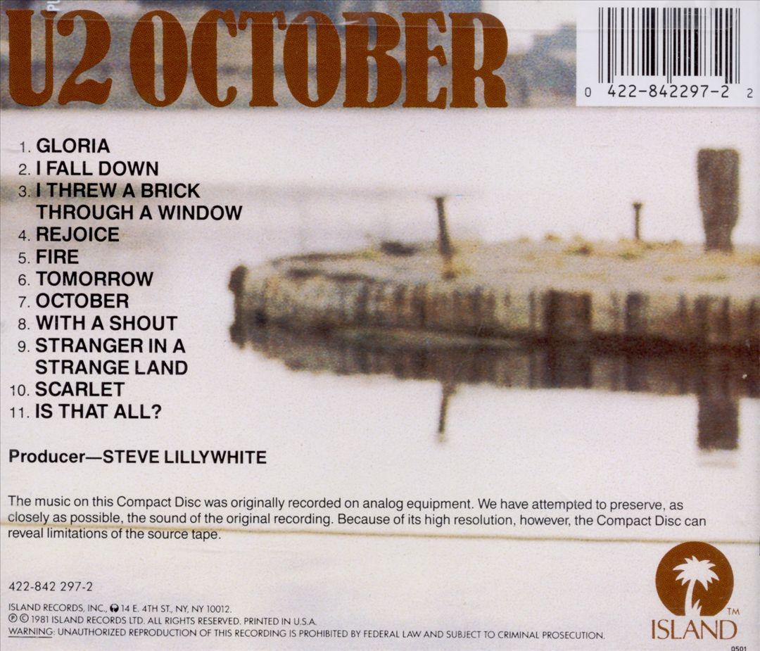 October cover art
