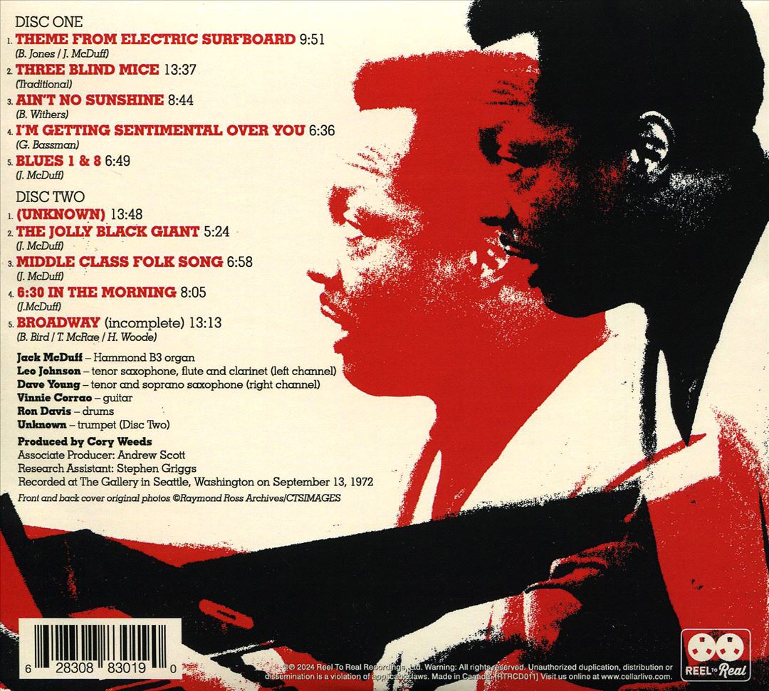 Ain't No Sunshine [Live in Seattle] cover art