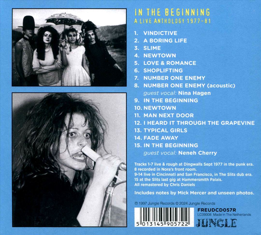 In the Beginning (A Live Anthology) cover art