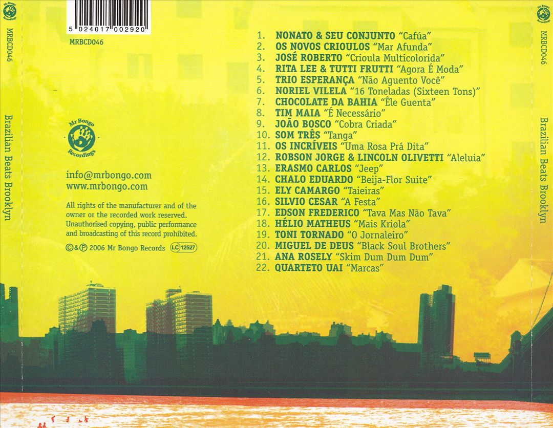 Brazilian Beats Brooklyn cover art