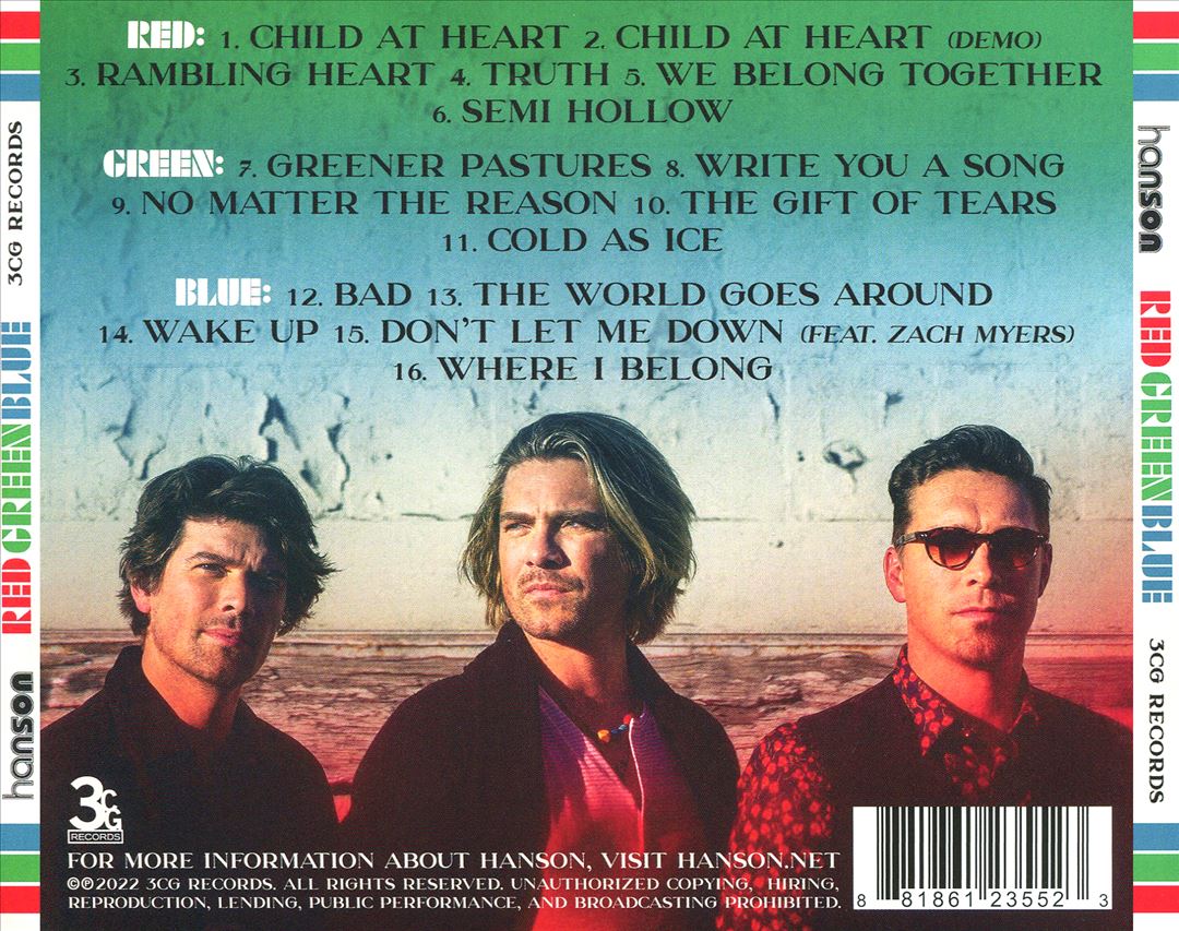 Red Green Blue cover art