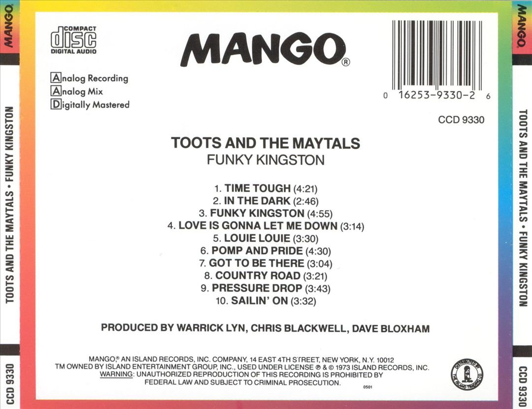 Funky Kingston [Mango Reissue] cover art