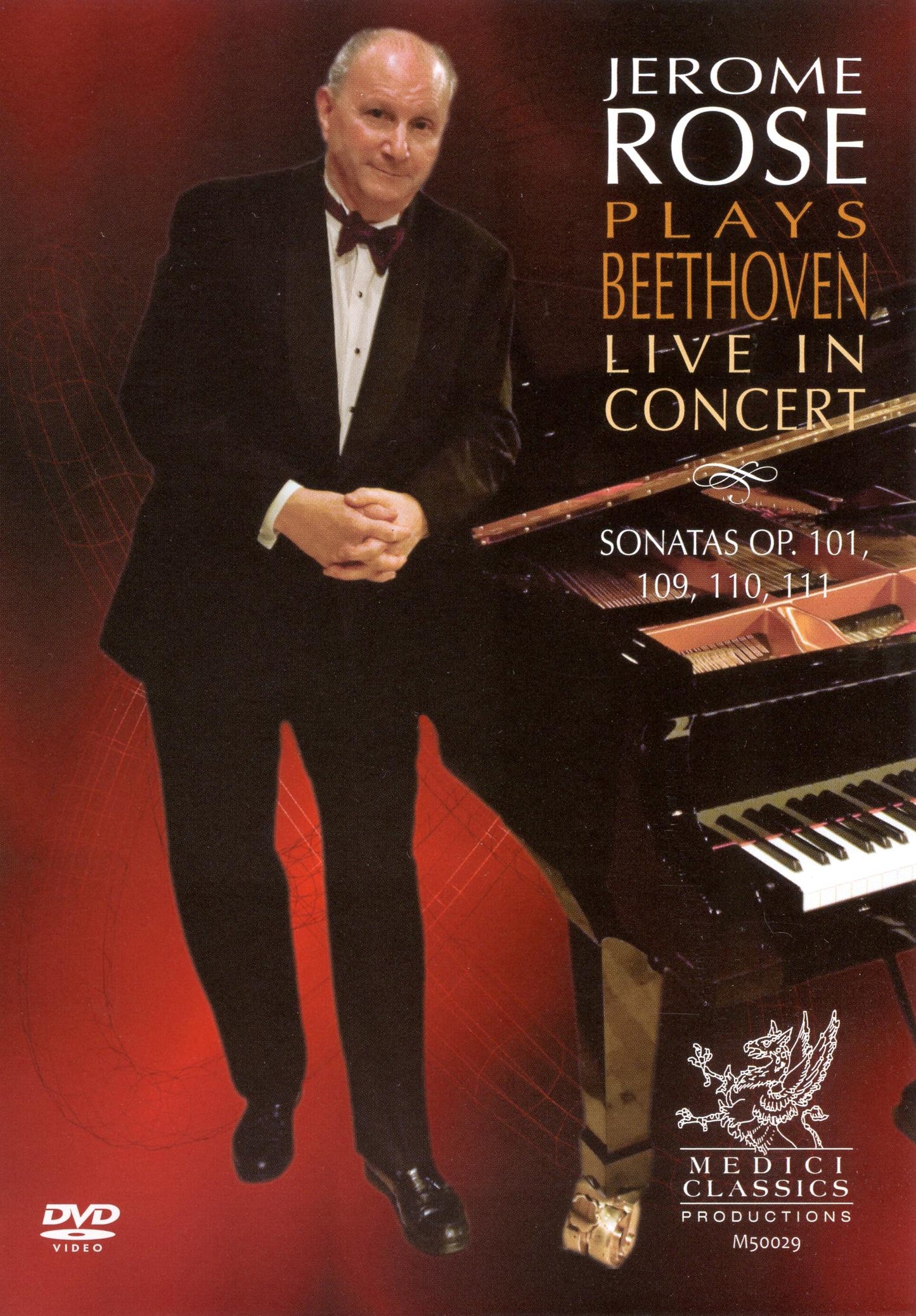 Jerome Rose Plays Beethoven: Live in Concert - Sonatas Op. 101, 109, 110, 111 cover art