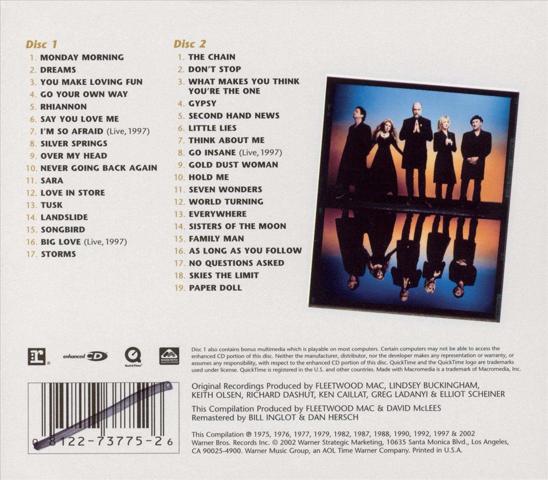 Very Best of Fleetwood Mac [2-CD] cover art
