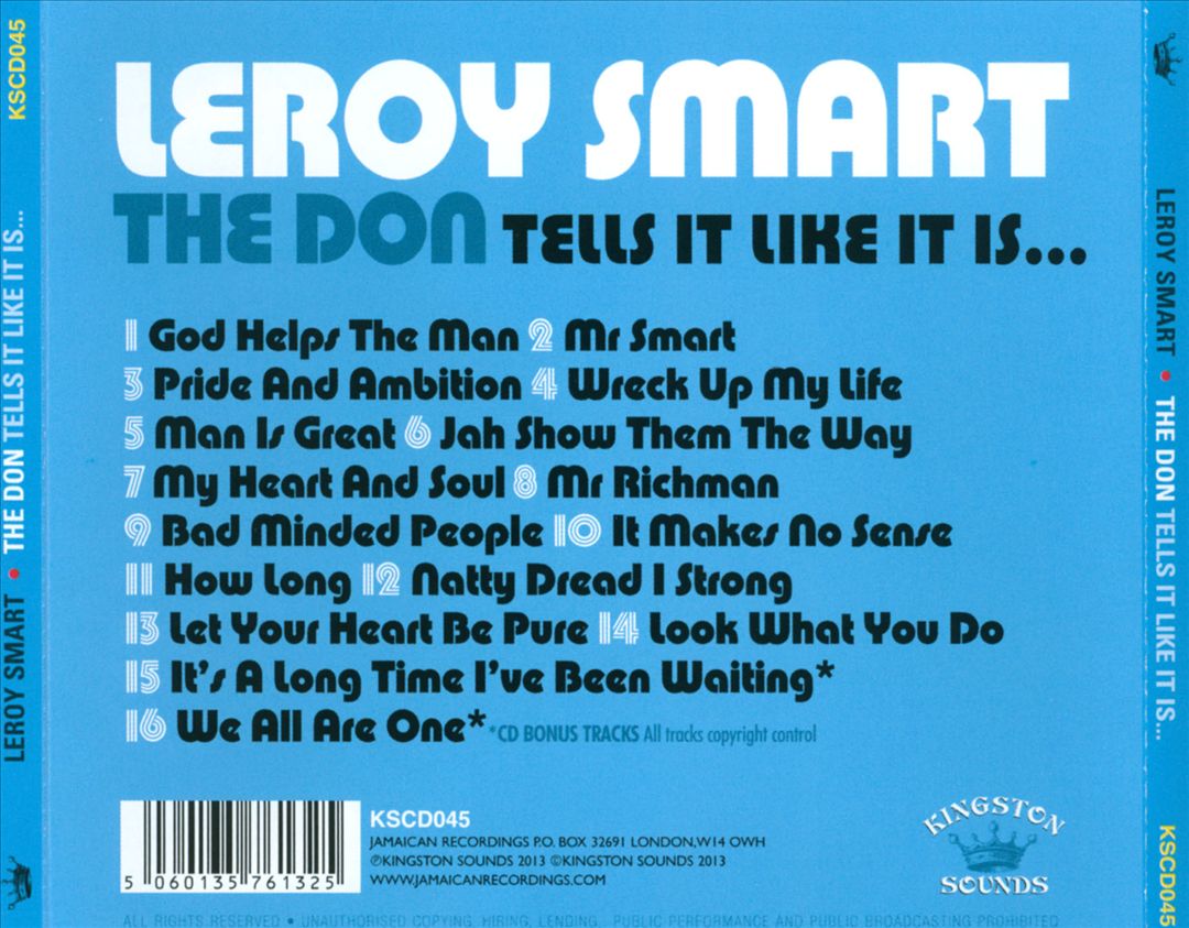 Don Tells It Like It Is... cover art