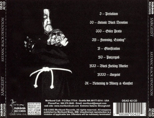 Satanic Black Devotion cover art