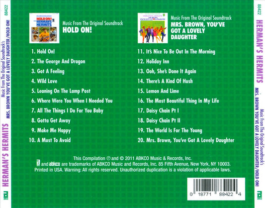 Mrs. Brown, You've Got a Lovely Daughter/Hold On! cover art
