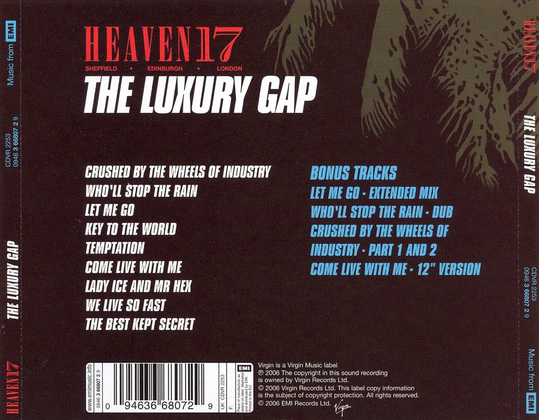 Luxury Gap [Bonus Tracks] cover art