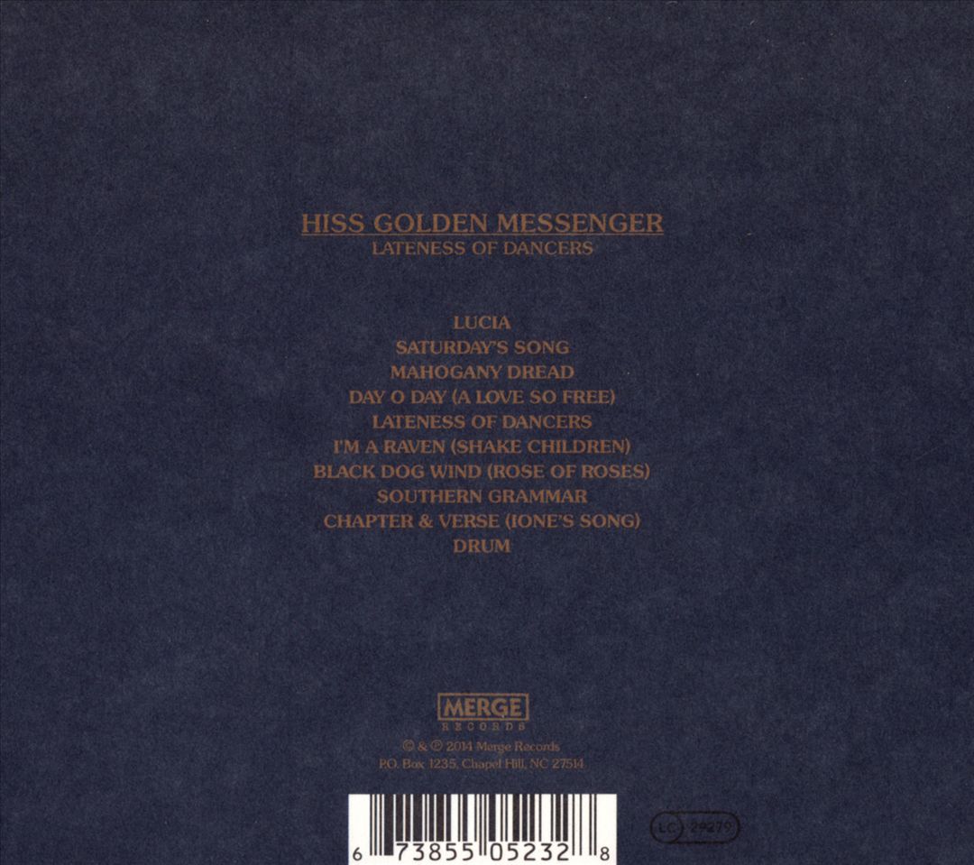 Lateness of Dancers cover art