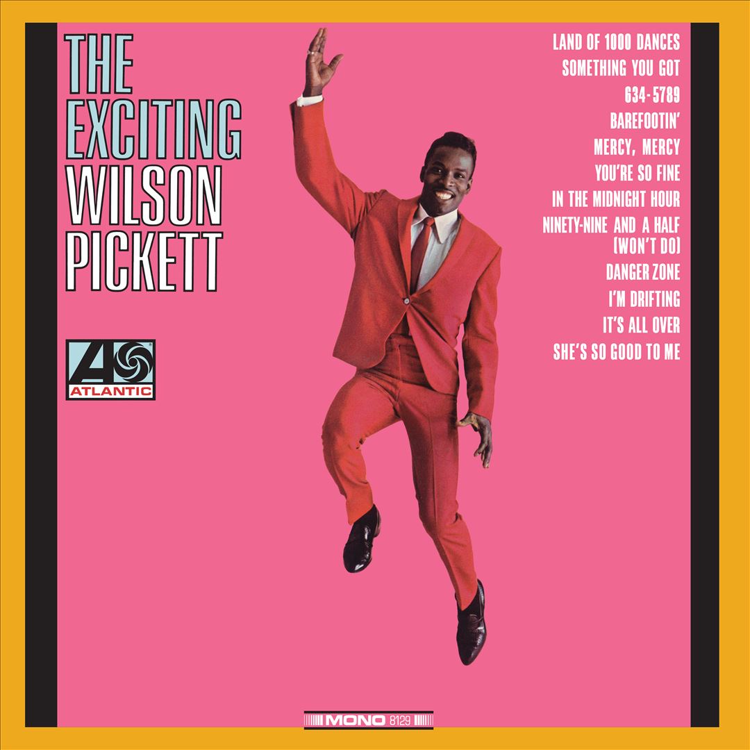 Exciting Wilson Pickett cover art
