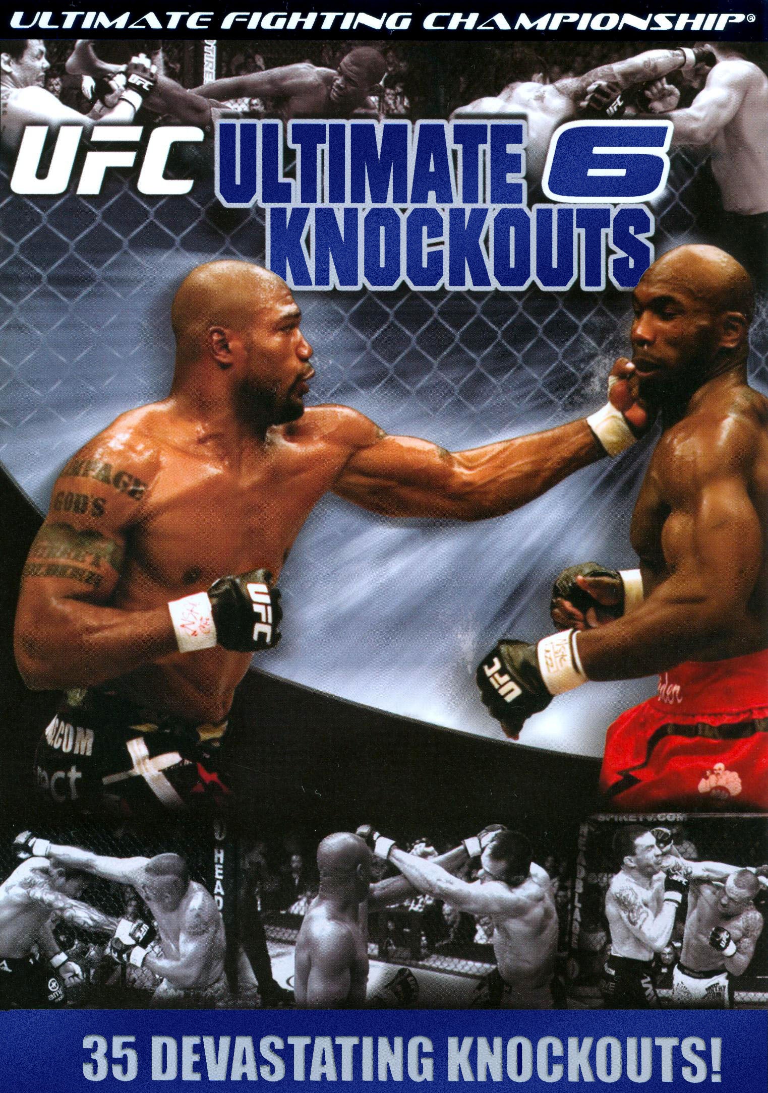 UFC: Ultimate Knockouts, Vol. 6 cover art