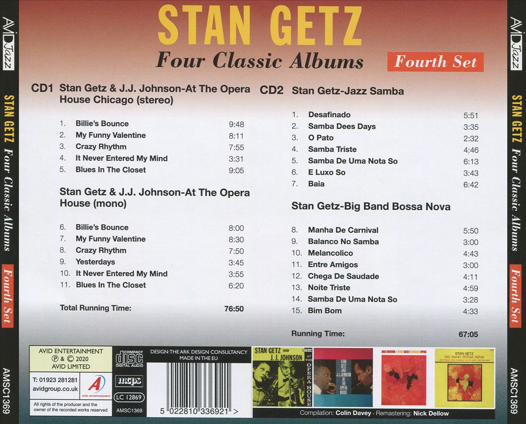 At the Opera House Chicago/Jazz Samba cover art