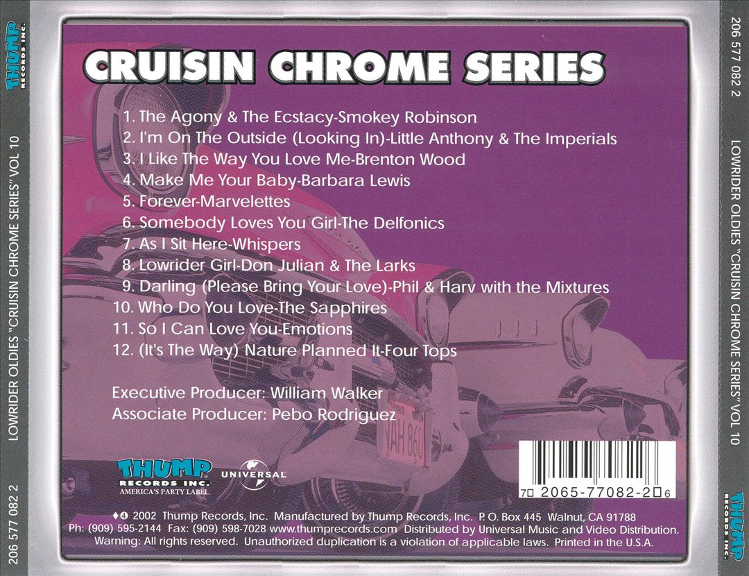 Lowrider Oldies, Vol. 10 cover art