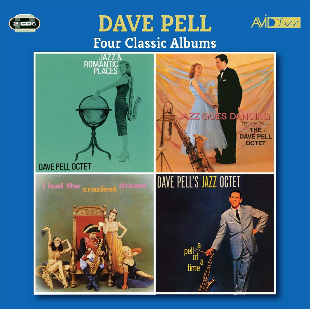 Four Classic Albums: Jazz and Romantic Places/Jazz Goes Dancing/I Had the Craziest Dream/A Pell Of a Time cover art