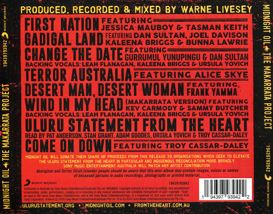Makarrata Project cover art
